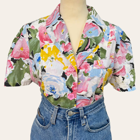 Blouse imprimé floral