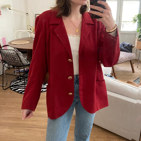 Blazer rouge