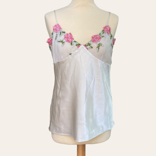 Embroidered camisole