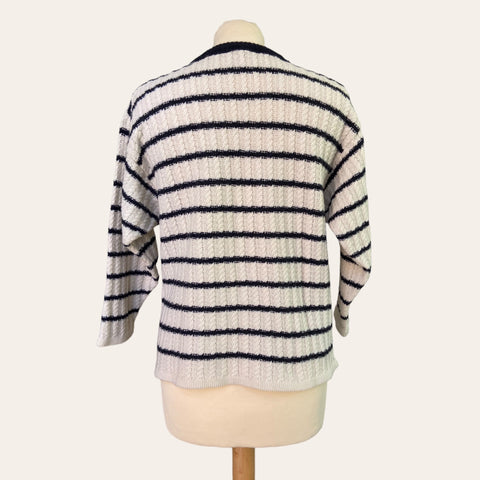 Pull marin en laine