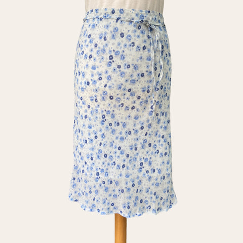 Jupe midi imprimé floral