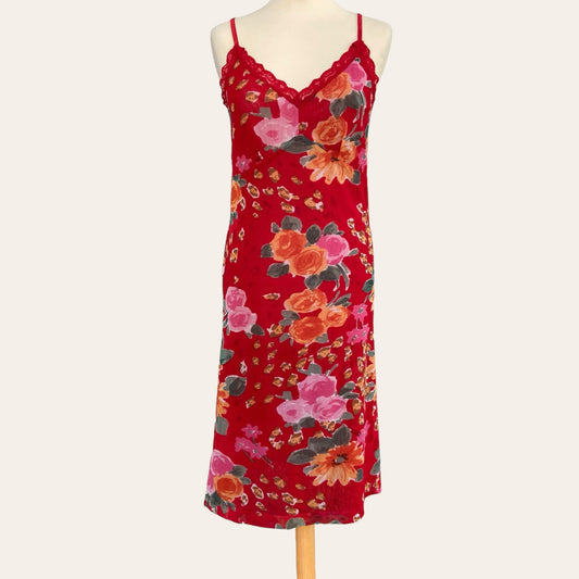 Robe midi imprimé floral