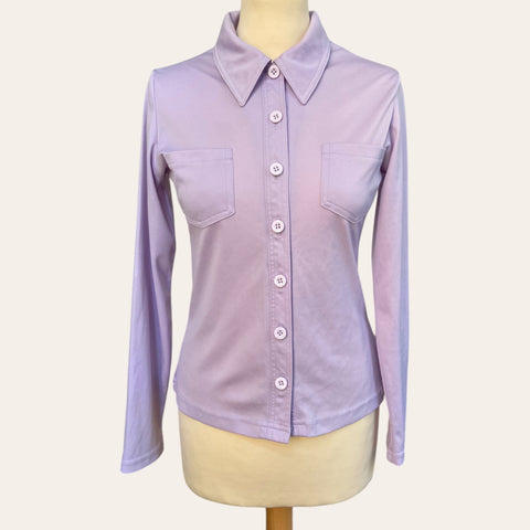 Chemise lilas