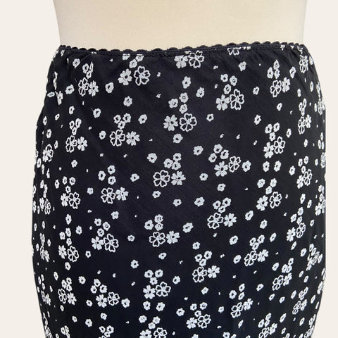 Jupe midi imprimé floral