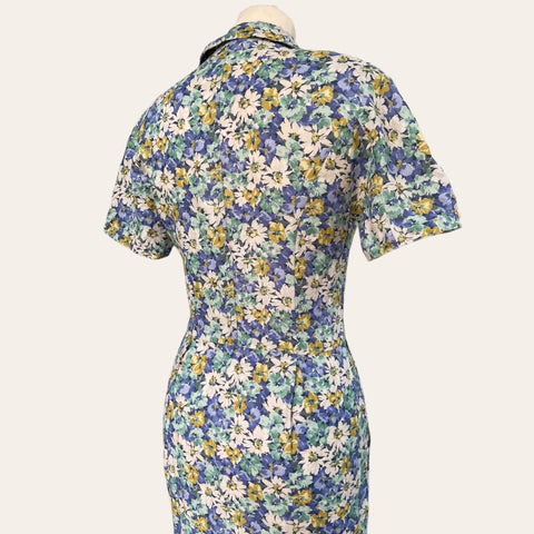 Robe chemise imprimé floral