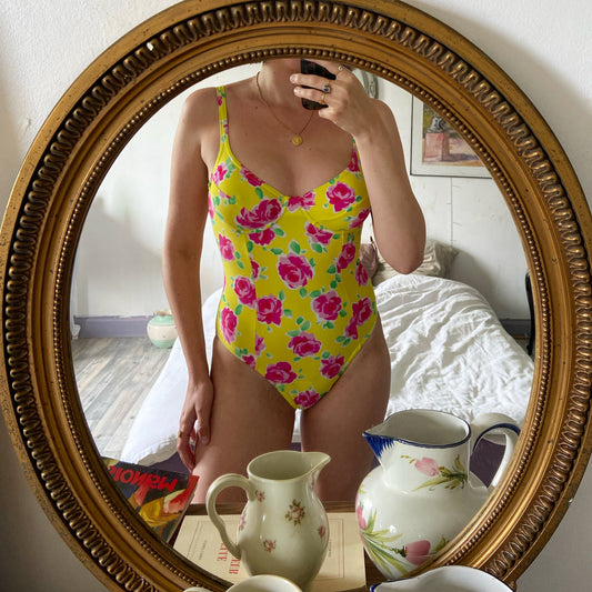 Floral print swimsuit