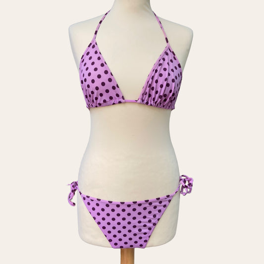 Polka dot swimsuit