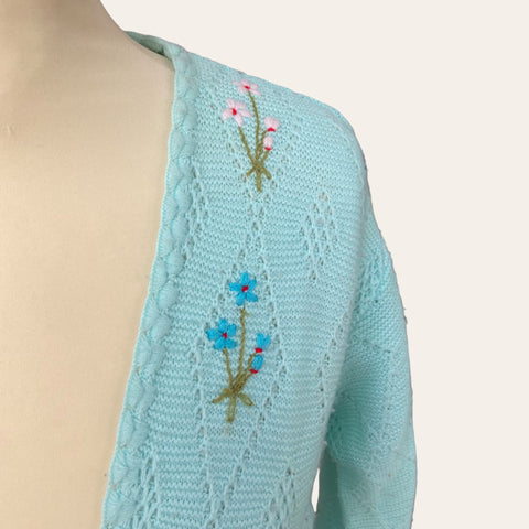 Embroidered cardigan