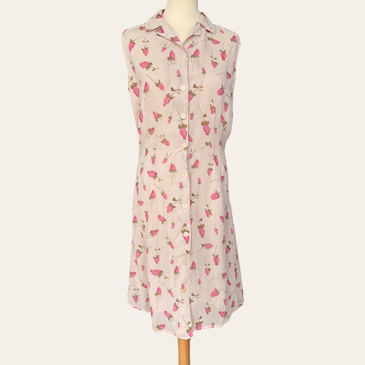 Robe chemise imprimé floral