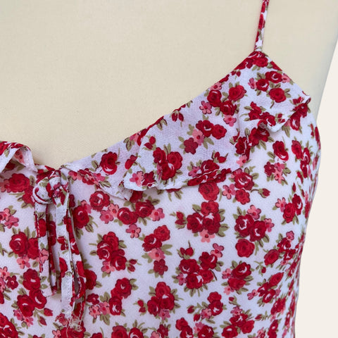 Robe midi imprimé floral