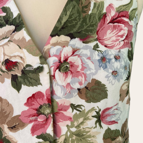 Veston imprimé floral