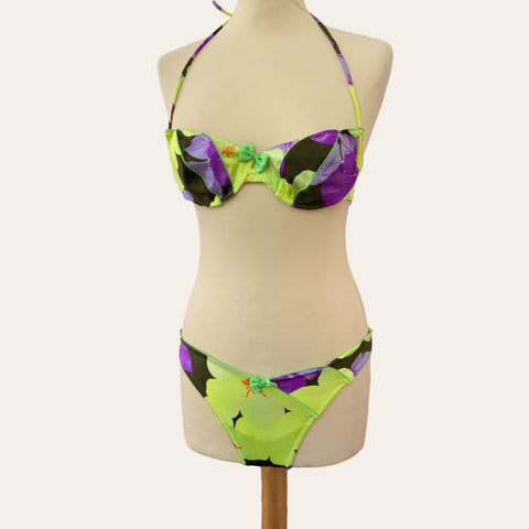 Floral print swimsuit