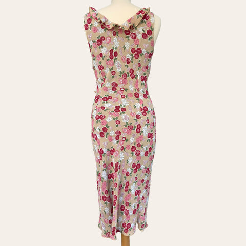 Robe midi imprimé floral