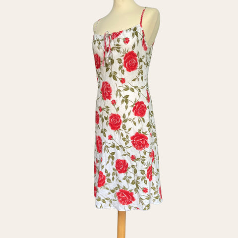 Robe midi imprimé floral