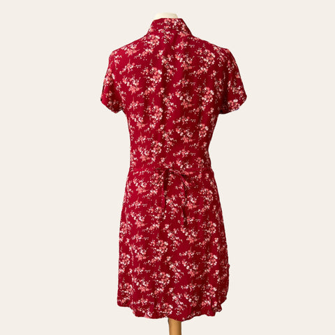 Robe chemise imprimé floral