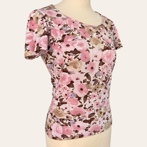 T-shirt imprimé floral