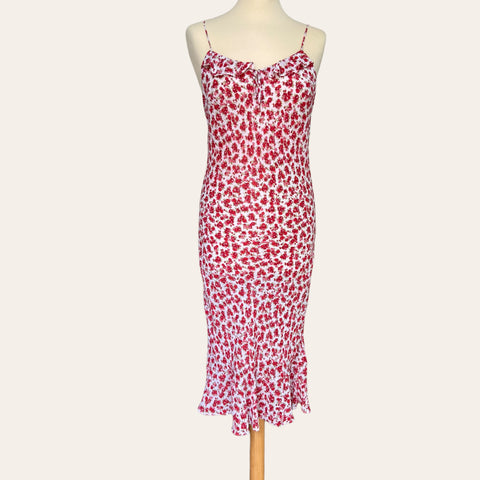 Robe midi imprimé floral