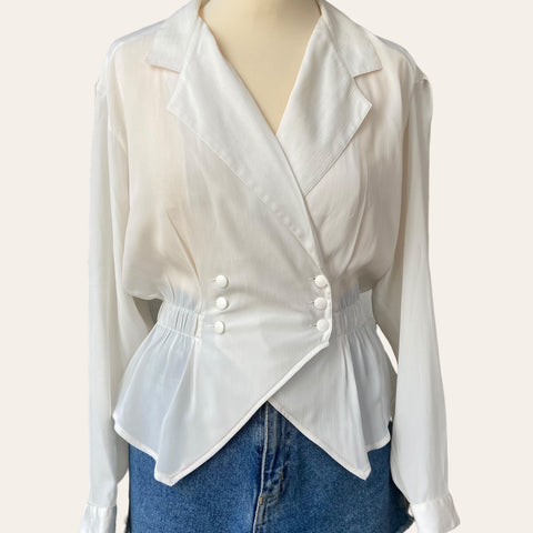 Blouse asymétrique