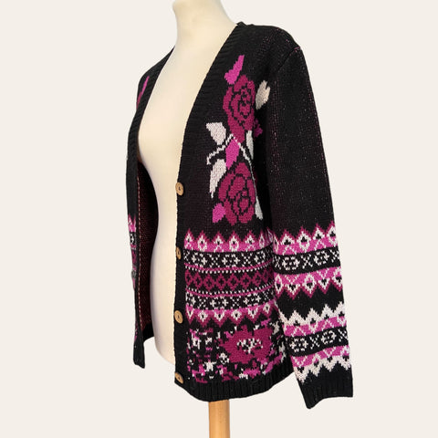 Cardigan jacquard