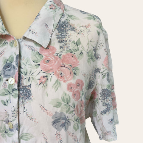 Floral print shirt