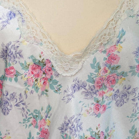 Robe nuisette imprimé floral