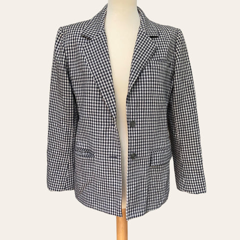 Blazer à carreaux