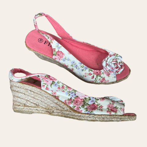 Espadrilles imprimé floral