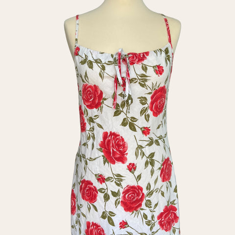 Robe midi imprimé floral