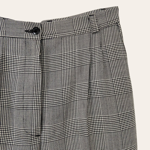 Pantalon à carreaux écossais