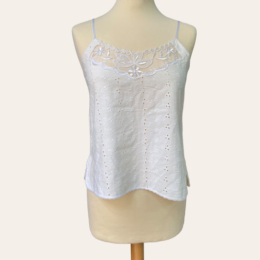 Embroidered camisole