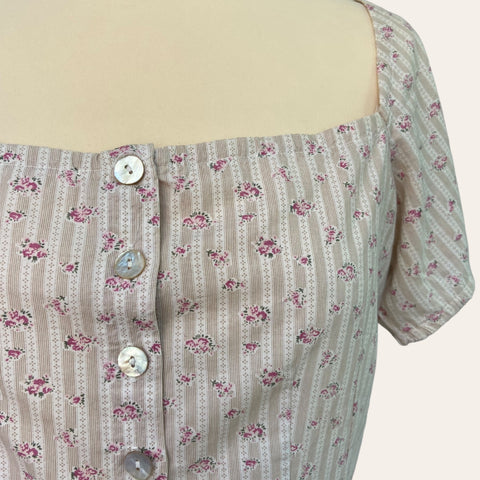 Blouse imprimé floral