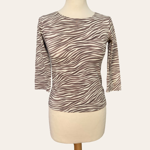 Zebra print t-shirt