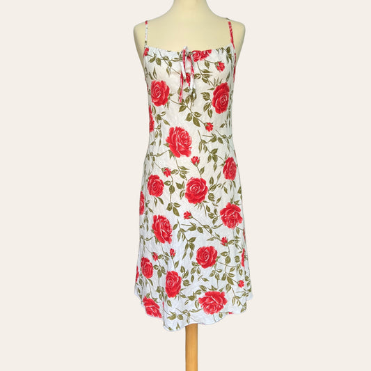 Robe midi imprimé floral