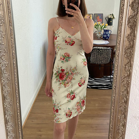 Floral print mini dress