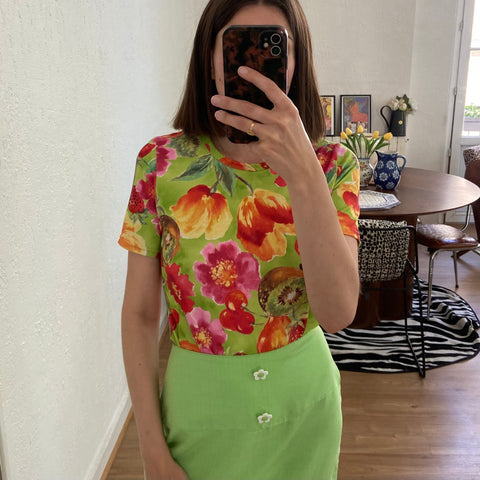 Fruit print t-shirt