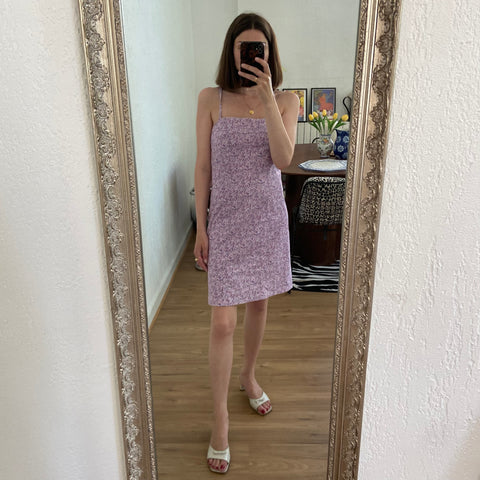 Liberty floral print mini dress
