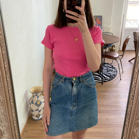 Ribbed T-shirt