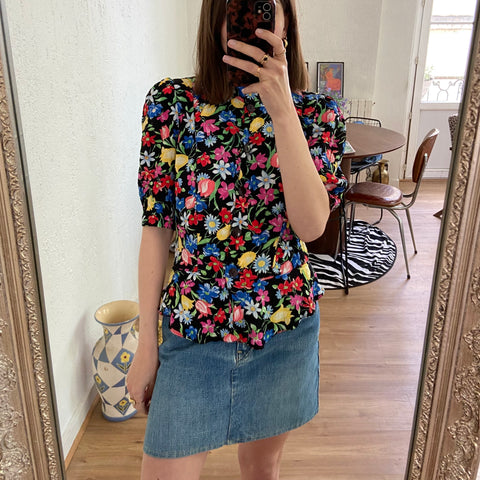 Blouse imprimé floral