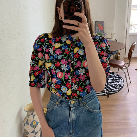 Blouse imprimé floral