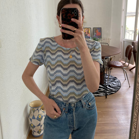 Knitted T-shirt