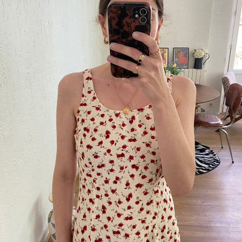 Robe mini imprimé floral