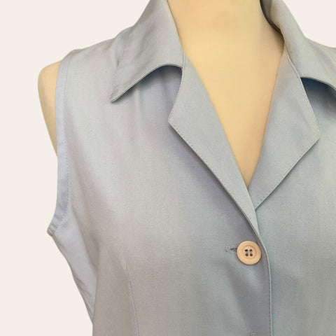Buttoned shirt dress