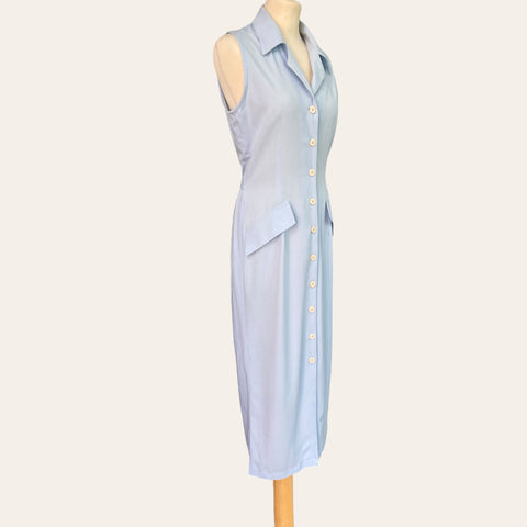 Buttoned shirt dress