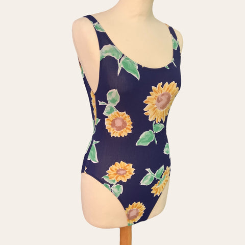 Maillot de bain imprimé tournesol