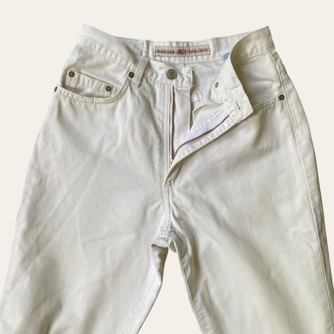 Pantalon droit blanc