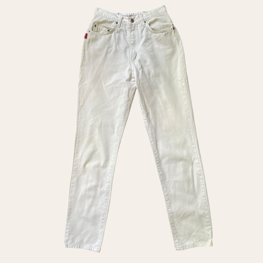 Pantalon droit blanc