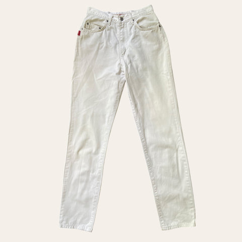 Pantalon droit blanc