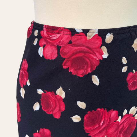 Jupe midi imprimé floral