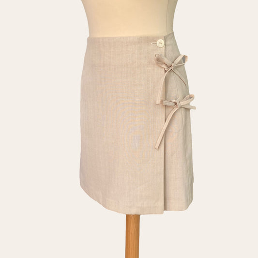 Jupe mini portefeuille
