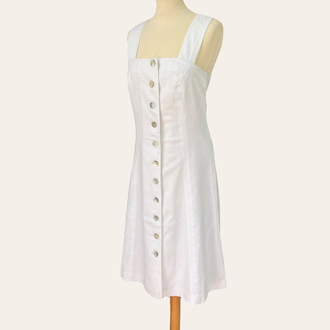 Robe midi boutonnée